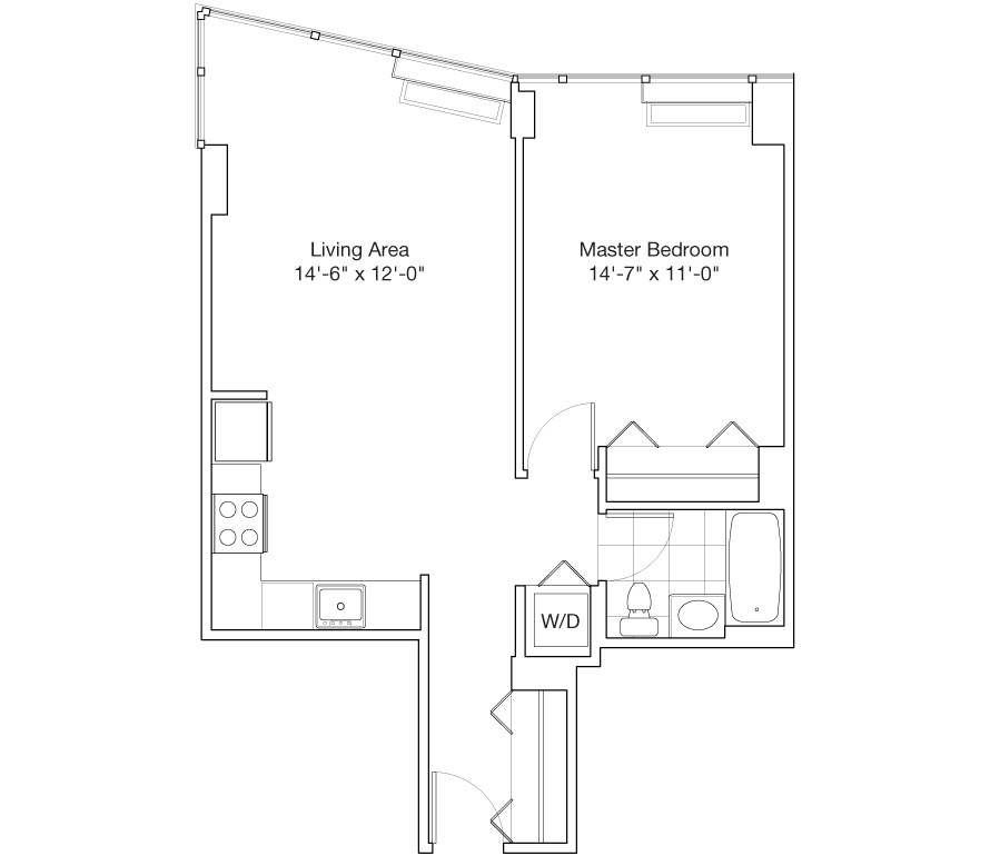 Residence H, Floors 48-59